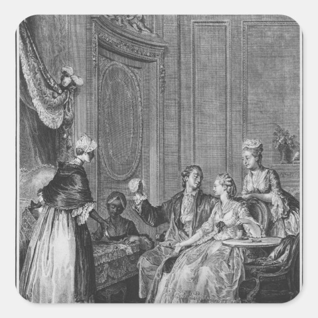 Adesivo Quadrado As boas mulheres (Frente)