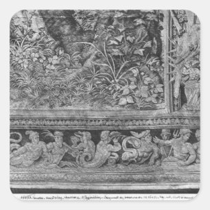 Adesivo Quadrado As caças de Maximilian, Gêmeos
