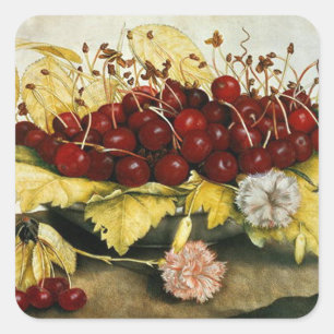 ADESIVO QUADRADO AS CADEIRAS FRUTAS DA SEASON E AS CARNAÇÕES CONT