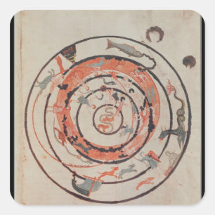 Adesivo Quadrado As constelações de "Os Fenômenos"