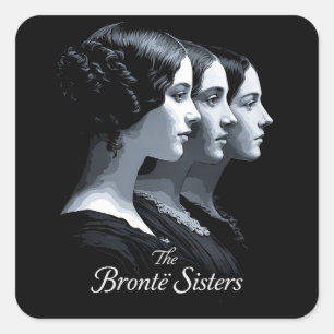 Adesivo Quadrado As Irmãs Brontë