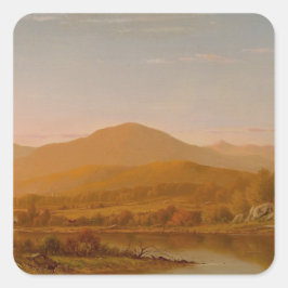 Adesivo Quadrado As Montanhas Brancas - Charles W. Knapp