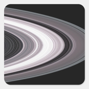 Adesivo Quadrado As partículas pequenas no ½ s do ¿ Â de Saturn