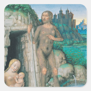 Adesivo Quadrado As quatro condições da sociedade: O estado