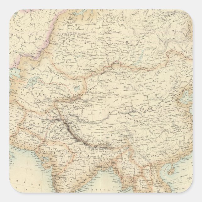 Adesivo Quadrado Ásia 10 (Frente)