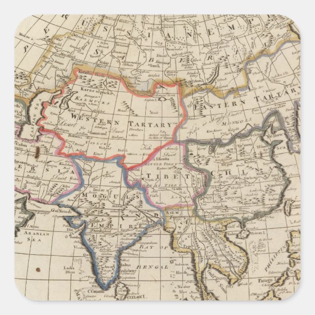 Adesivo Quadrado Ásia 26 (Frente)