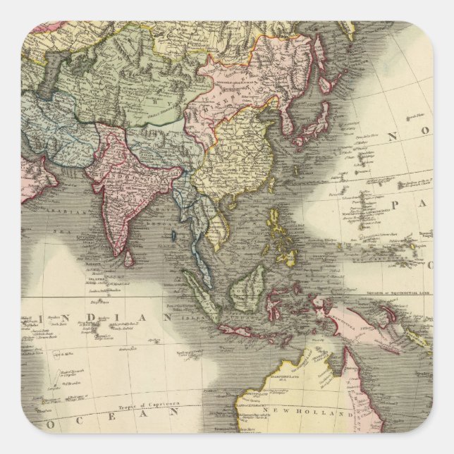 Adesivo Quadrado Ásia 28 (Frente)