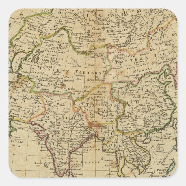 Adesivo Quadrado Ásia 29 (Frente)