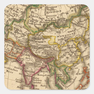 Adesivo Quadrado Ásia 3