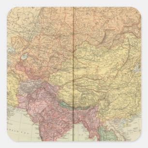 Adesivo Quadrado Ásia 34