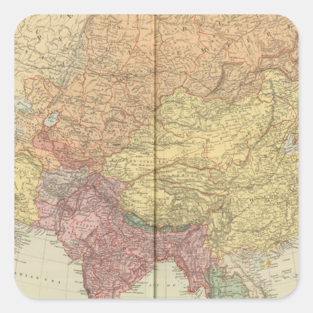 Adesivo Quadrado Ásia 34 (Frente)