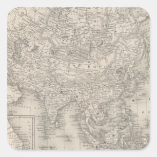 Adesivo Quadrado Ásia 9