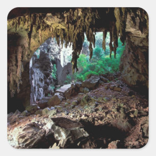 Adesivo Quadrado Ásia, Tailândia, Parque Nacional Baía de Phangnga