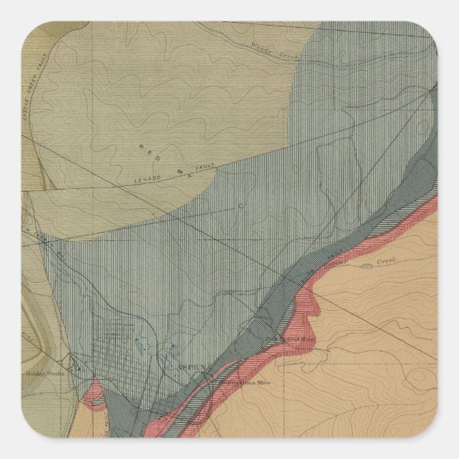 Adesivo Quadrado Aspen District Sheet (Frente)