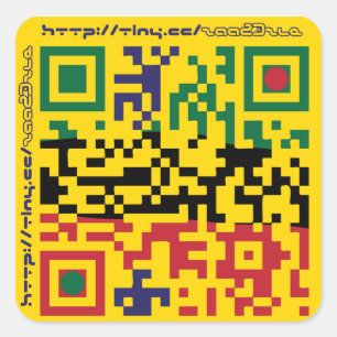 Adesivo Quadrado astrastúdios QRcode