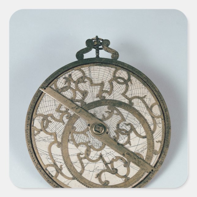 Adesivo Quadrado Astrolábio (Frente)