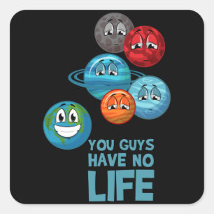 Adesivo Quadrado Astronomia Adulta Astronômica Hobby Solar