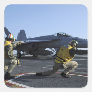 Adesivo Quadrado Atiradores a bordo dos EUA George HW Bush