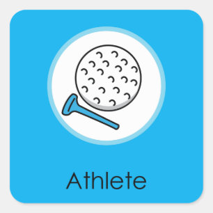 Adesivo Quadrado Atleta Doljabi Doljanchi Dol aniversário coreano