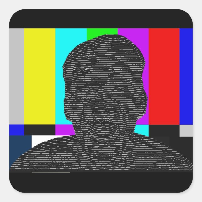 Adesivo Quadrado Atrapado (Frente)