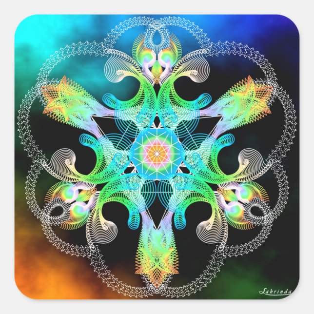 Adesivo Quadrado Atrevo a Sonhar (Frente)