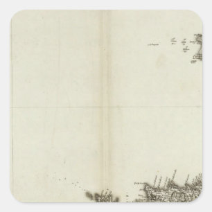 Adesivo Quadrado Audierne, Rade de Brest