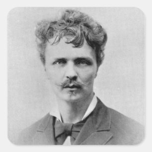 Adesivo Quadrado August Strindberg, o 1º de janeiro de 1884