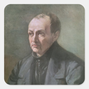 Adesivo Quadrado Auguste Comte
