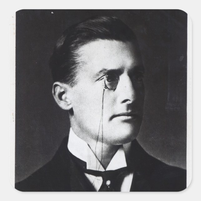 Adesivo Quadrado Austen Chamberlain (Frente)