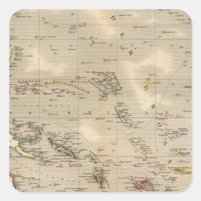 Adesivo Quadrado Austrália 4 (Frente)