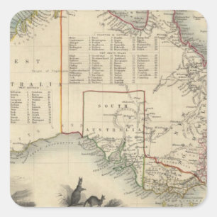 Adesivo Quadrado Austrália 5