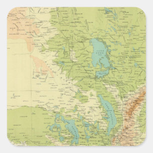 Adesivo Quadrado Austrália do Sul