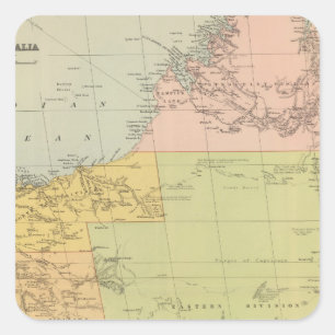 Adesivo Quadrado Austrália Ocidental
