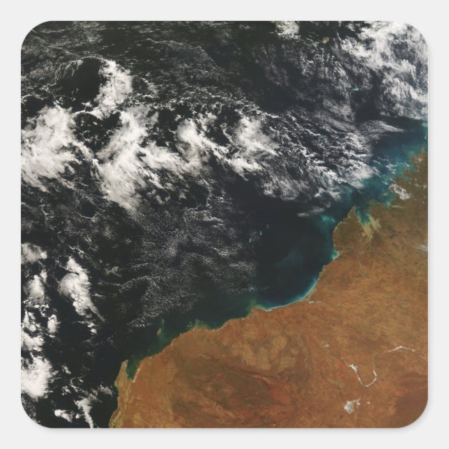 Adesivo Quadrado Austrália Ocidental (Frente)