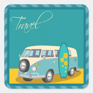 Adesivo Quadrado Austrália:Viagem Sticker