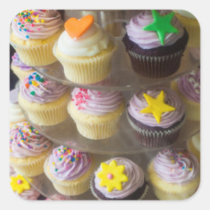 Adesivo Quadrado Austrália, Victoria, Melbourne, Ruas.