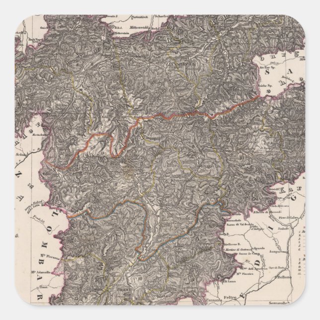 Adesivo Quadrado Áustria 2 (Frente)