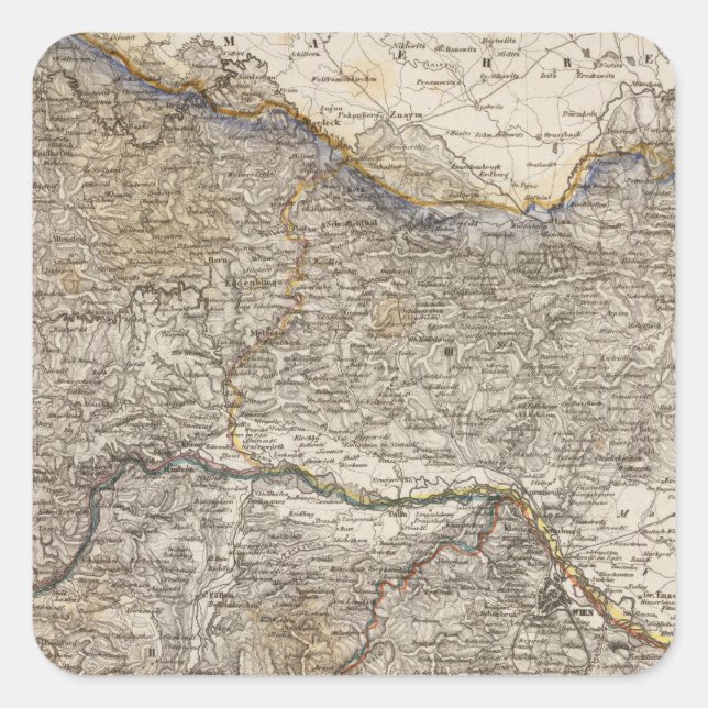 Adesivo Quadrado Áustria 8 (Frente)