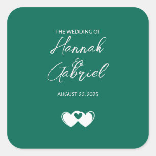 Adesivo Quadrado Autoadesivos Emerald Green