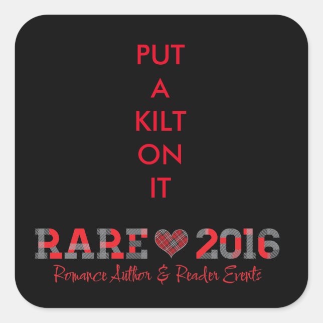 Adesivo Quadrado autocolante (Frente)