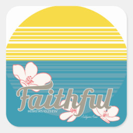 Adesivo Quadrado Autocolante