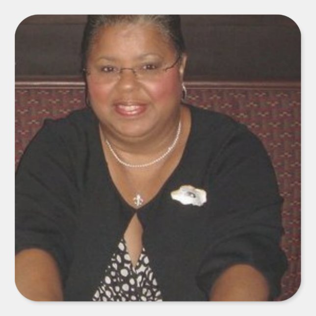 Adesivo Quadrado Autocolante (Frente)