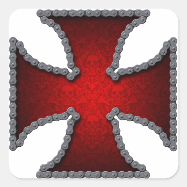 Adesivo Quadrado Autocolante (Frente)