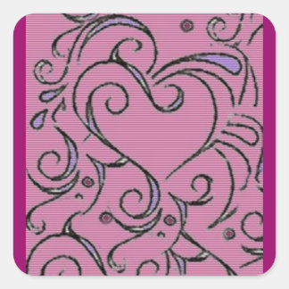 Adesivo Quadrado Autocolante