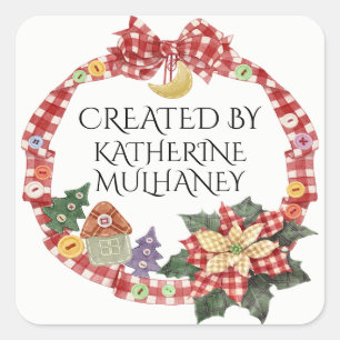 Adesivo Quadrado Autocolante