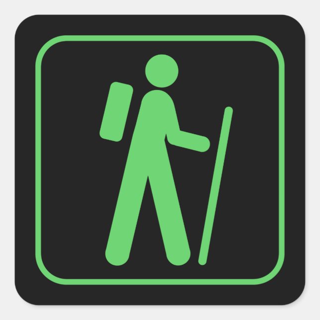 Adesivo Quadrado Autocolante (Frente)