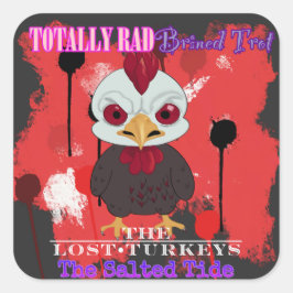 Adesivo Quadrado Autocolante 2024 Perdido