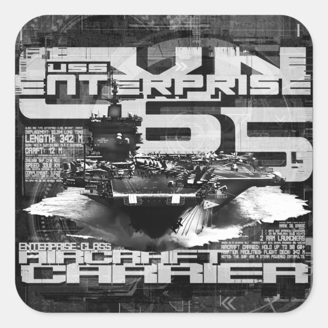 Adesivo Quadrado Autocolante de aeronaves (Frente)