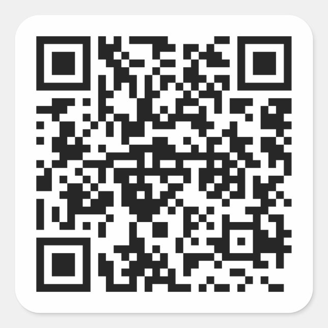 Adesivo Quadrado Autocolante pequeno 3,8 cm (20 por arco) (Frente)