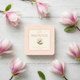 Adesivo Quadrado Autocolante personalizado para Magnolia Handmade S